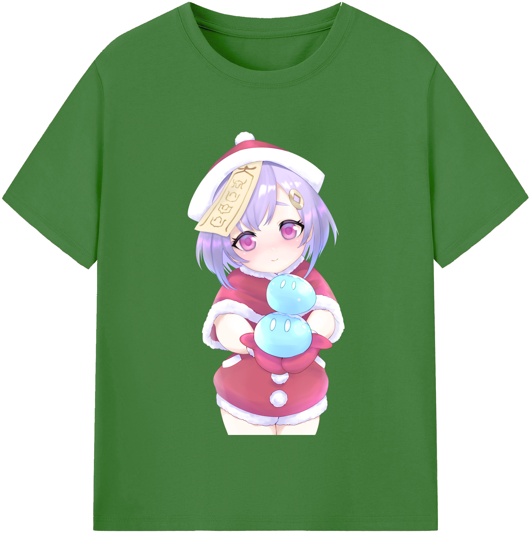 げんし神 七七 なな  genshin Nana レディースカジュアルプリントTシャツ（綿100％）